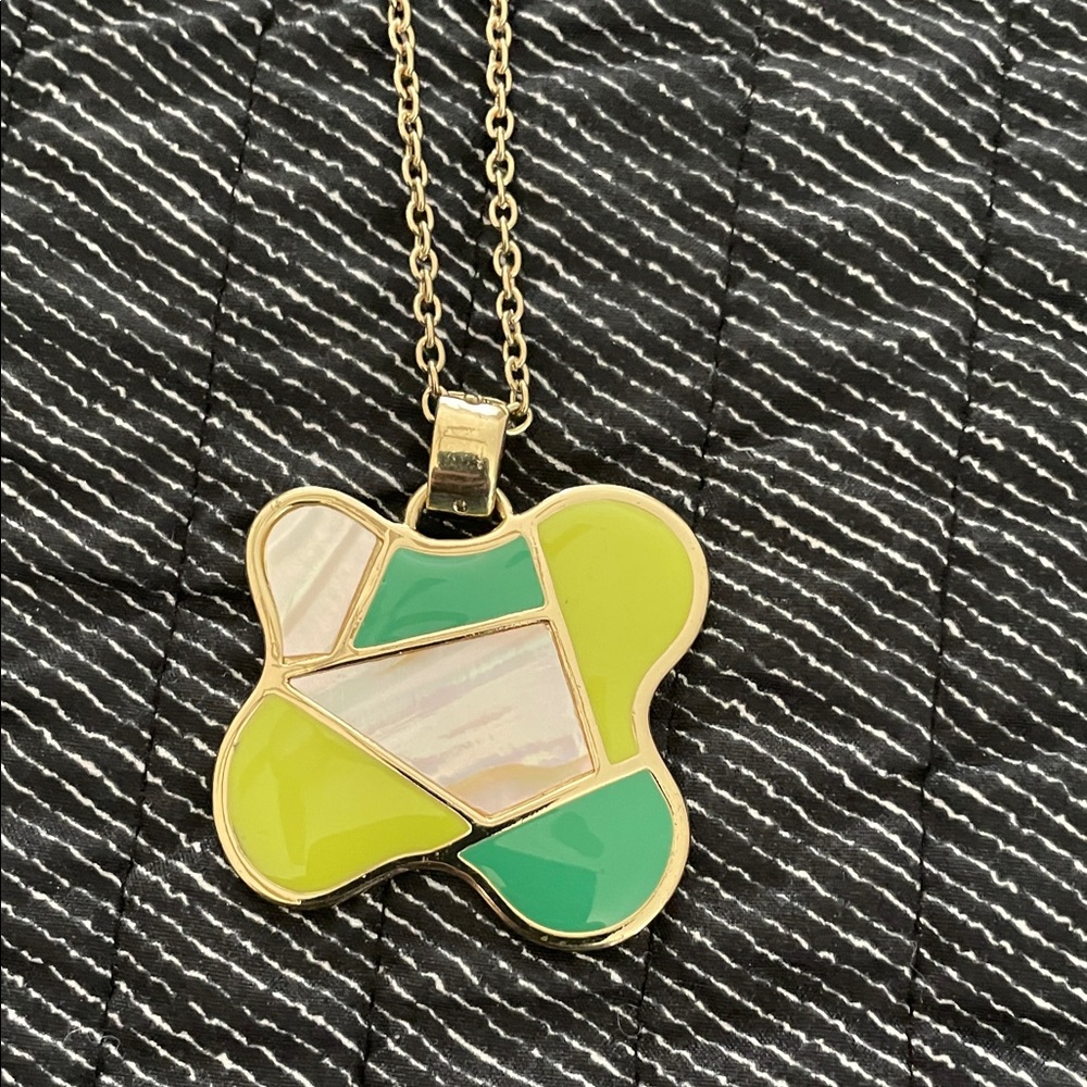 Multicolor Pendant Necklace - Picture 7 of 8